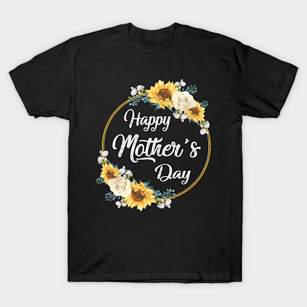 happy mothers day T-Shirt by Leosit